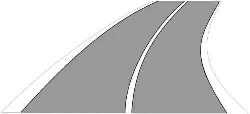 Radfahrstreifen f&uuml;r Radfahrer